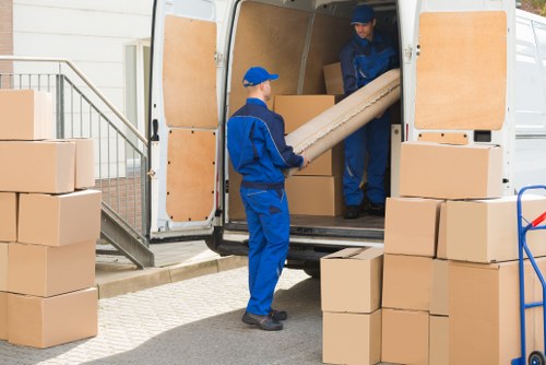 Removal team planning a house move in Gipsy Hill