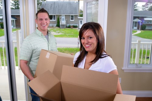 Careful loading for a home or flat move in Gipsy Hill