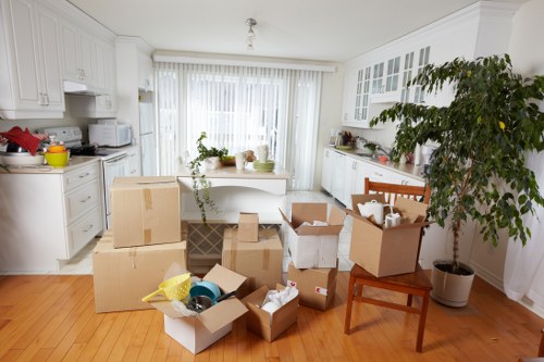 Commercial moving team planning a business relocation in Gipsy Hill