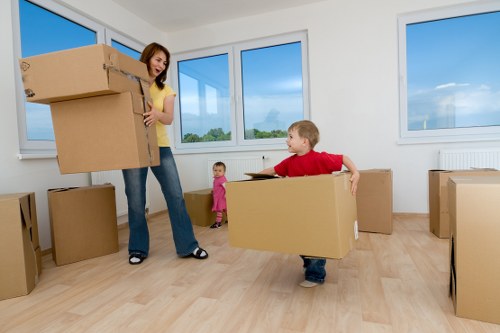 Commercial removals support for a local Gipsy Hill business